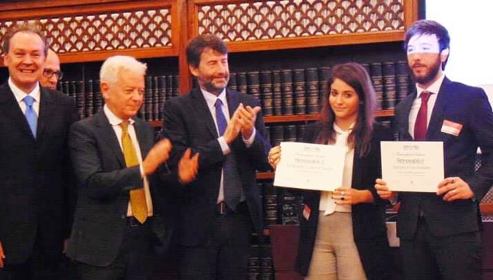 MIBACT PREMIO CULTURA 2019 SENATO DELLA REPUBBLICA  29.11.2019